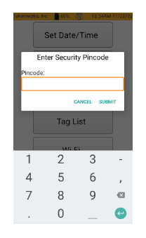 Enter Pincode
